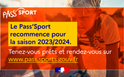 LE PASS SPORT REVIENT POUR LA SAISON 2023-2024 !